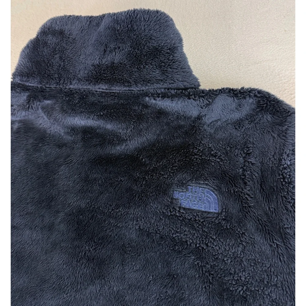 The North Face Osito Fleece Jacket Womens XL Navy Blue Full Zip NF0A3XBD